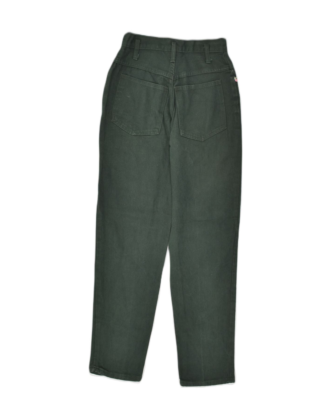 VINTAGE Womens Straight Jeans W22 L27  Khaki Cotton | Vintage Vintage | Thrift | Second-Hand Vintage | Used Clothing | Messina Hembry 
