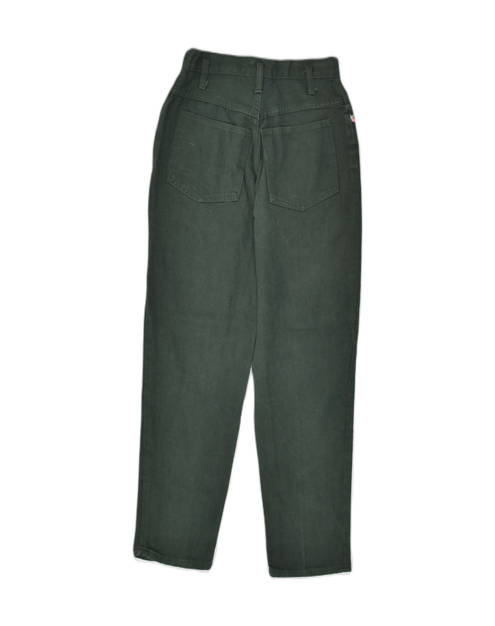 VINTAGE Womens Straight Jeans W22 L27  Khaki Cotton | Vintage Vintage | Thrift | Second-Hand Vintage | Used Clothing | Messina Hembry 