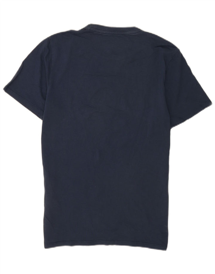 Levi's Grafisk T-shirt top til mænd, lille marineblå bomuld