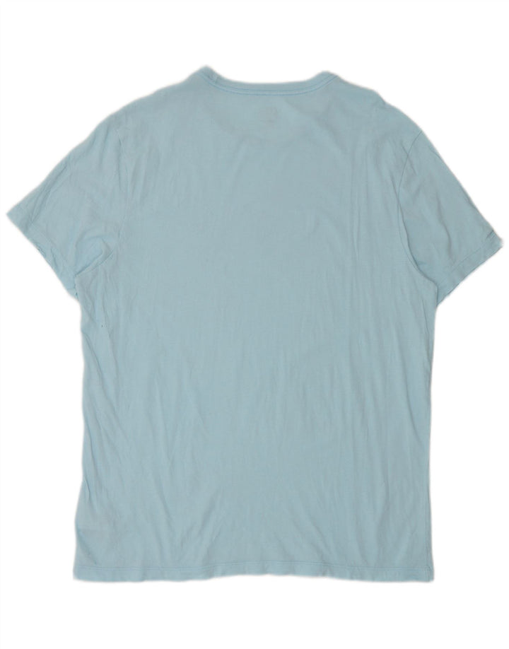 J. Crew T-Shirt Homme Grand Bleu Coton