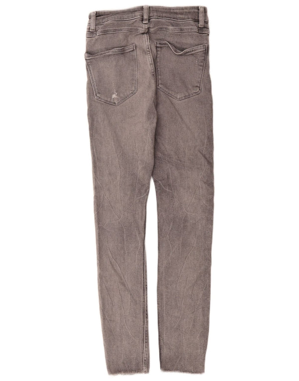 Zara Damen Skinny Jeans EU 36 XS W26 L27 Grau