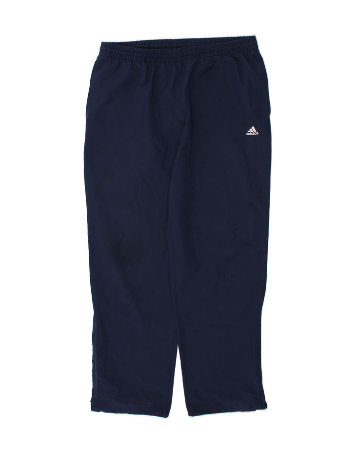 ADIDAS Mens Tracksuit Trousers XL Navy Blue Polyester Vintage Adidas and Second-Hand Adidas from Messina Hembry 