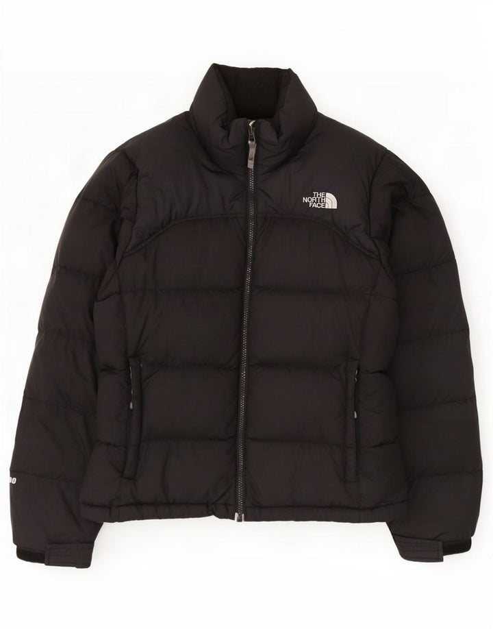 The North Face Womens Oversized Padded Jacket UK 10 Small Black Nylon