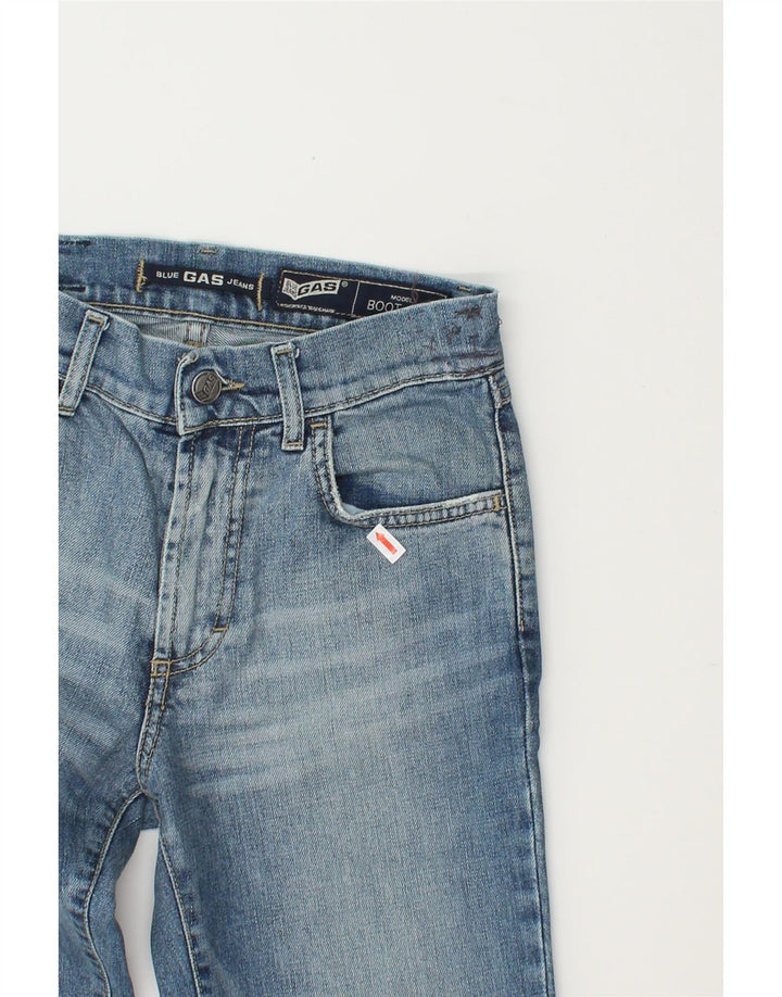 GAS Womens Model High Rise Bootcut Jeans W25 L31  Blue Cotton Vintage Gas and Second-Hand Gas from Messina Hembry 