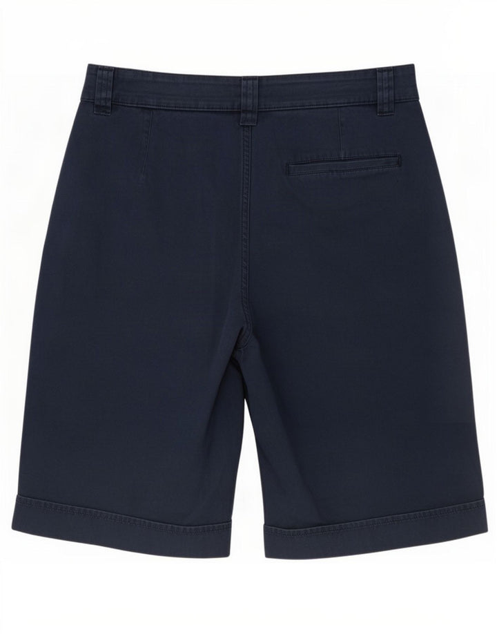 Murphy & Nye Mens Chino Shorts W33 Medium Navy Blue Cotton