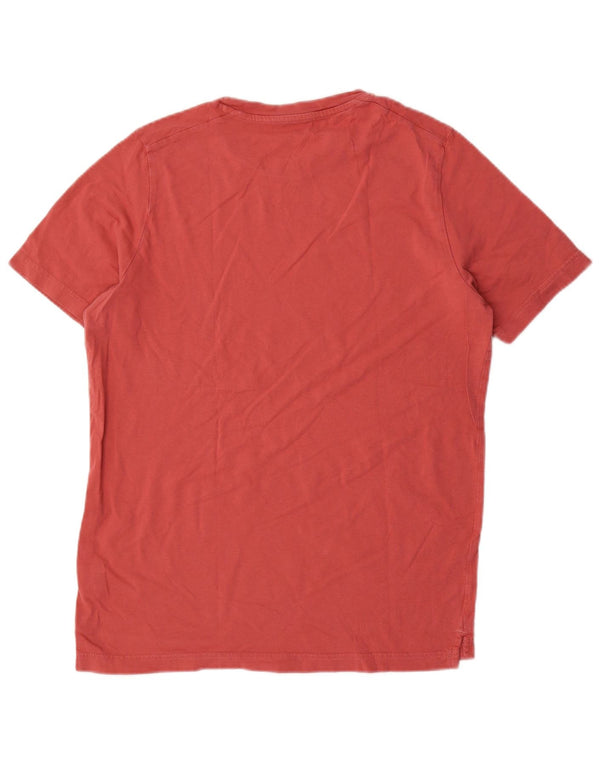 Puma Herre grafisk T-shirt Top Medium Rød Bomuld