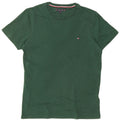 TOMMY HILFIGER Mens T-Shirt Top Medium Green Cotton