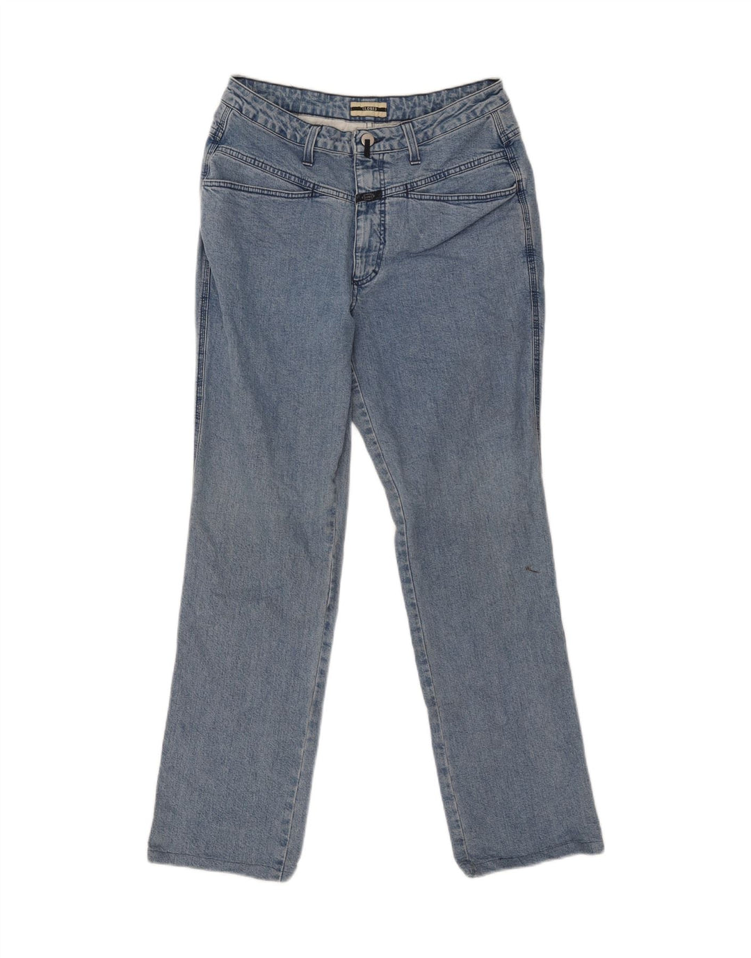 CLOSED Womens Slim Jeans IT 48 XL W32 L29 Blue Cotton Vintage Closed and Second-Hand Closed from Messina Hembry 