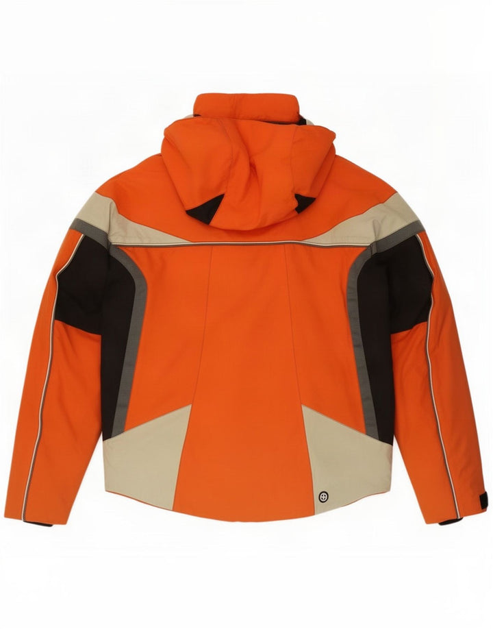 Giacca da sci con cappuccio da uomo Colmar IT 52 Large Orange Colourblock