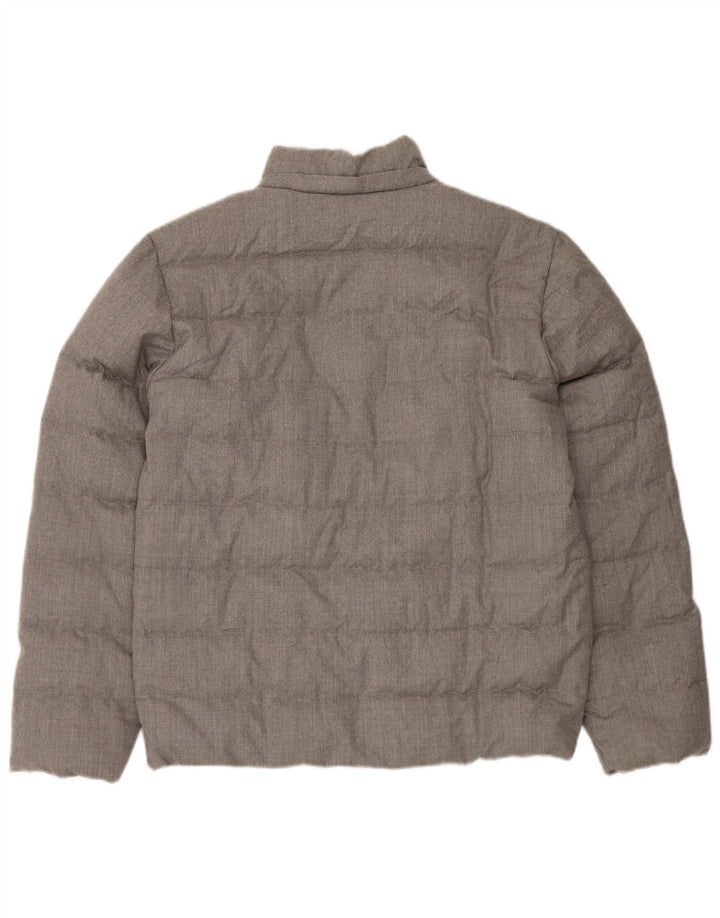 Corneliani Ανδρικό μπουφάν με επένδυση IT 50 Large Grey Polyamide