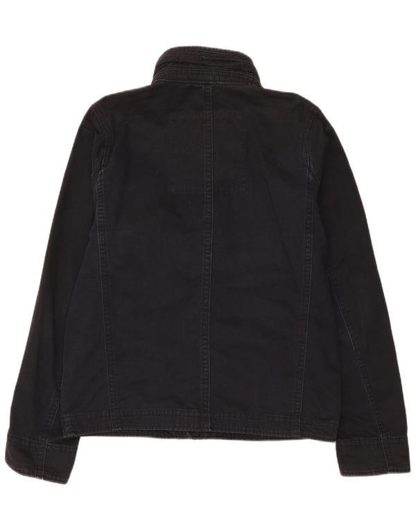 Giacca utility da uomo Hollister UK 42 XL cotone nero