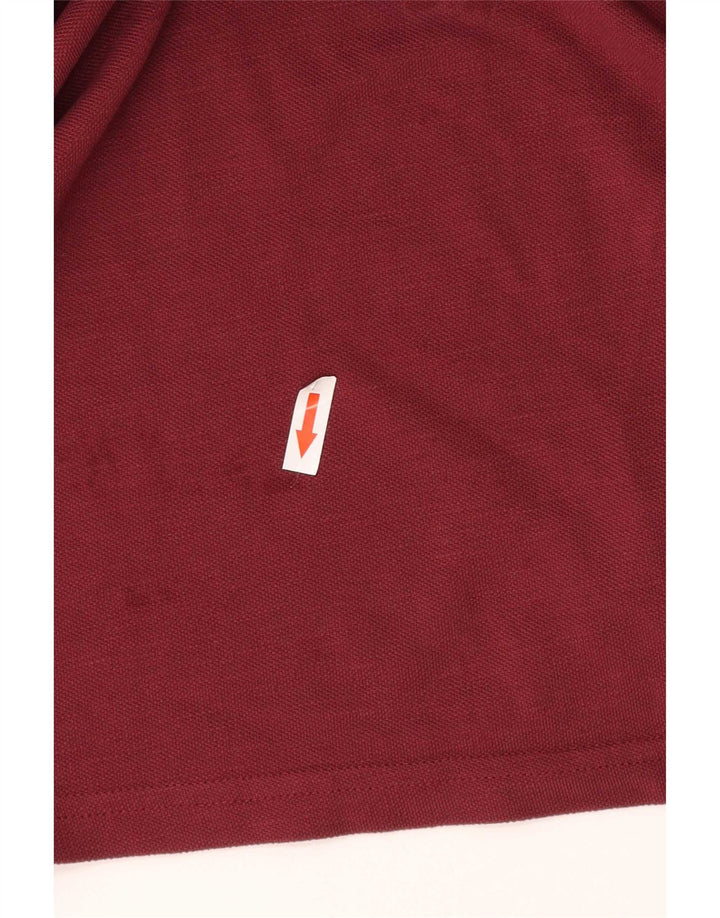 Scout Mens Polo Shirt XL Maroon Cotton