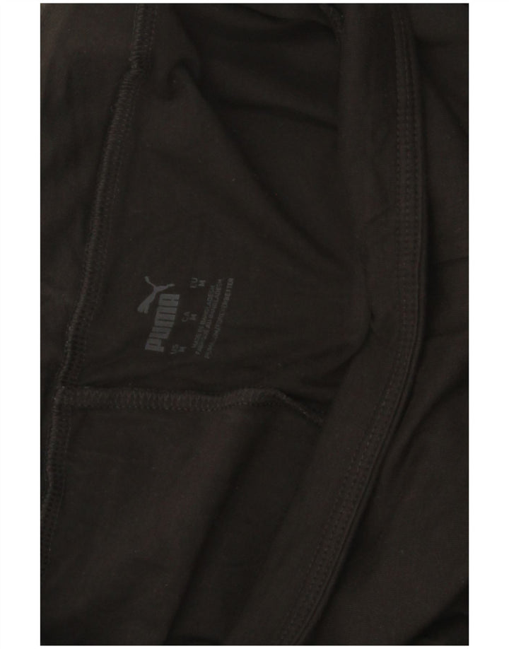 Puma Womens Leggings UK 12 Medium  Black