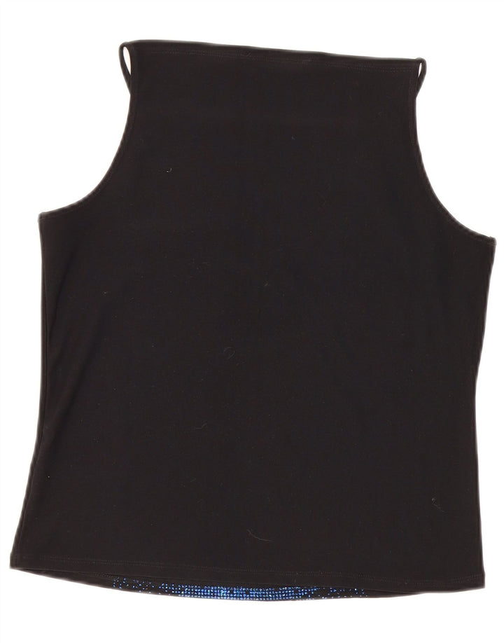 Canottiera da donna Dorothy Perkins UK 16 grande poliestere nero