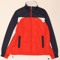 DIADORA Mens Treino Top Jaqueta Médio Poliéster Colorblock Vermelho