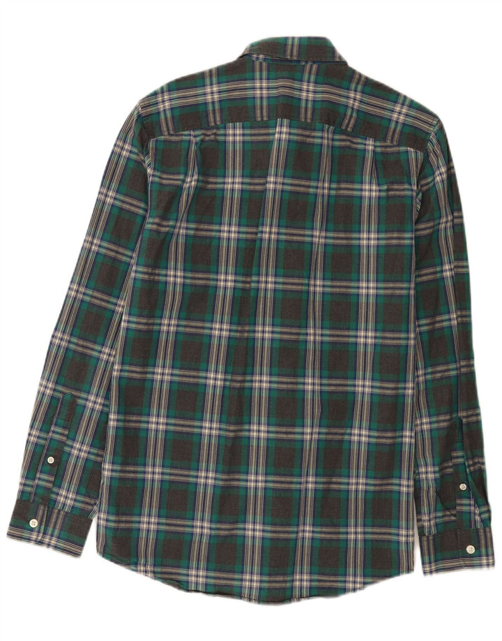 Jack Wills Chemise Homme Petit Carreau Gris Coton