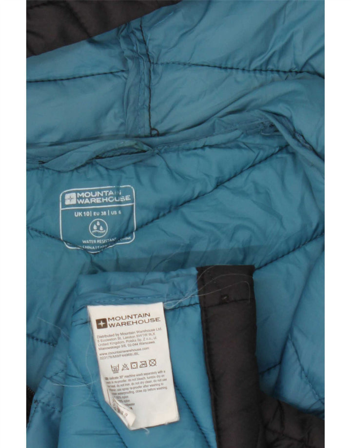 Mountain Warehouse Veste rembourrée à manches courtes pour femme UK 10 Small Noir