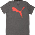 Puma Herre grafisk T-shirt Top mellemgrå bomuld