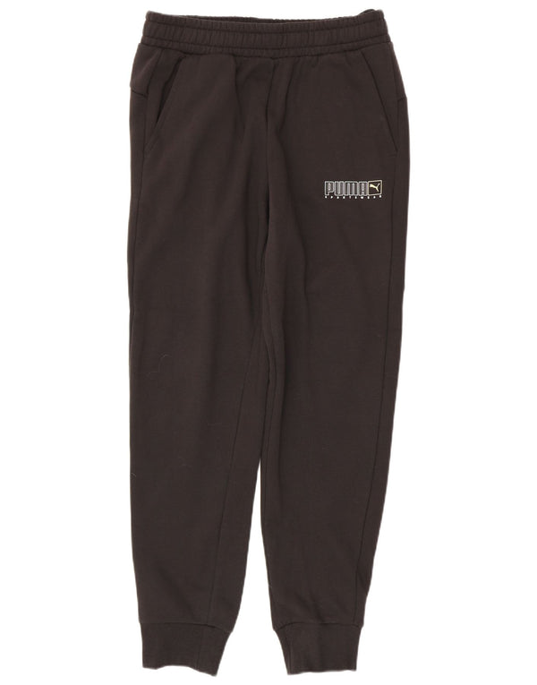 Puma Pantalon de Survêtement Graphique Homme Noir Coton