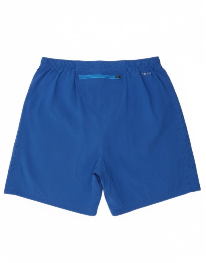 Nike Mens Dri Fit Sport Shorts Medium  Blue
