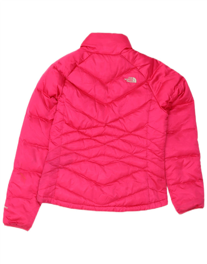 The North Face ženska podstavljena jakna UK 14 srednje ružičasti najlon