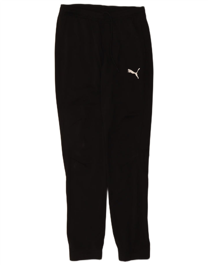 PUMA Mens Tracksuit Trousers Medium  Black Polyester