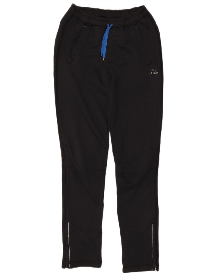 L.L.BEAN Boys Tracksuit Trousers 15-16 Years  Black Polyester