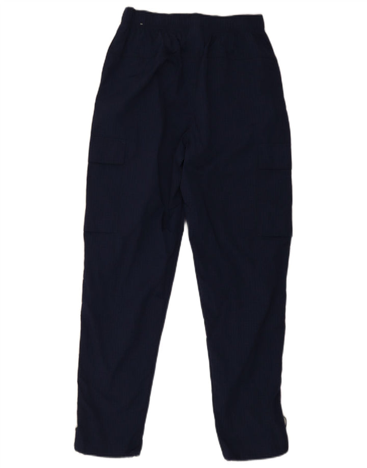 Nike Mens Cargo Tracksuit Trousers XS Navy Blue Nylon