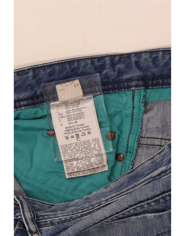 Diesel Straight Jeans til mænd W29 L32 Blå Bomuld