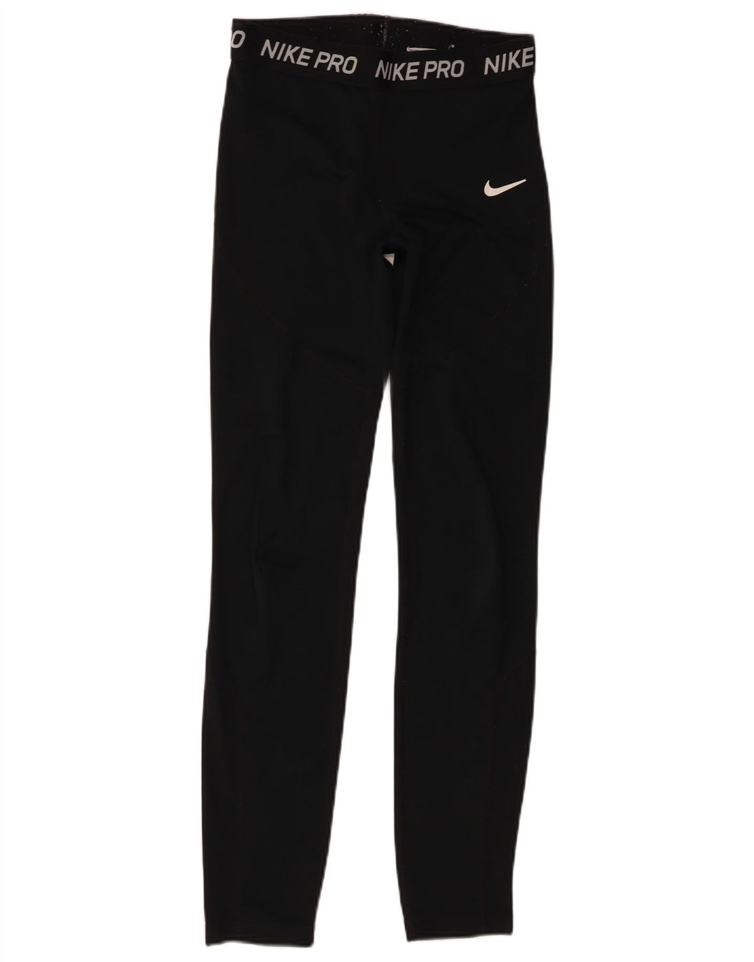 Nike Womens Graphic Leggings UK 18 XL Black Polyester