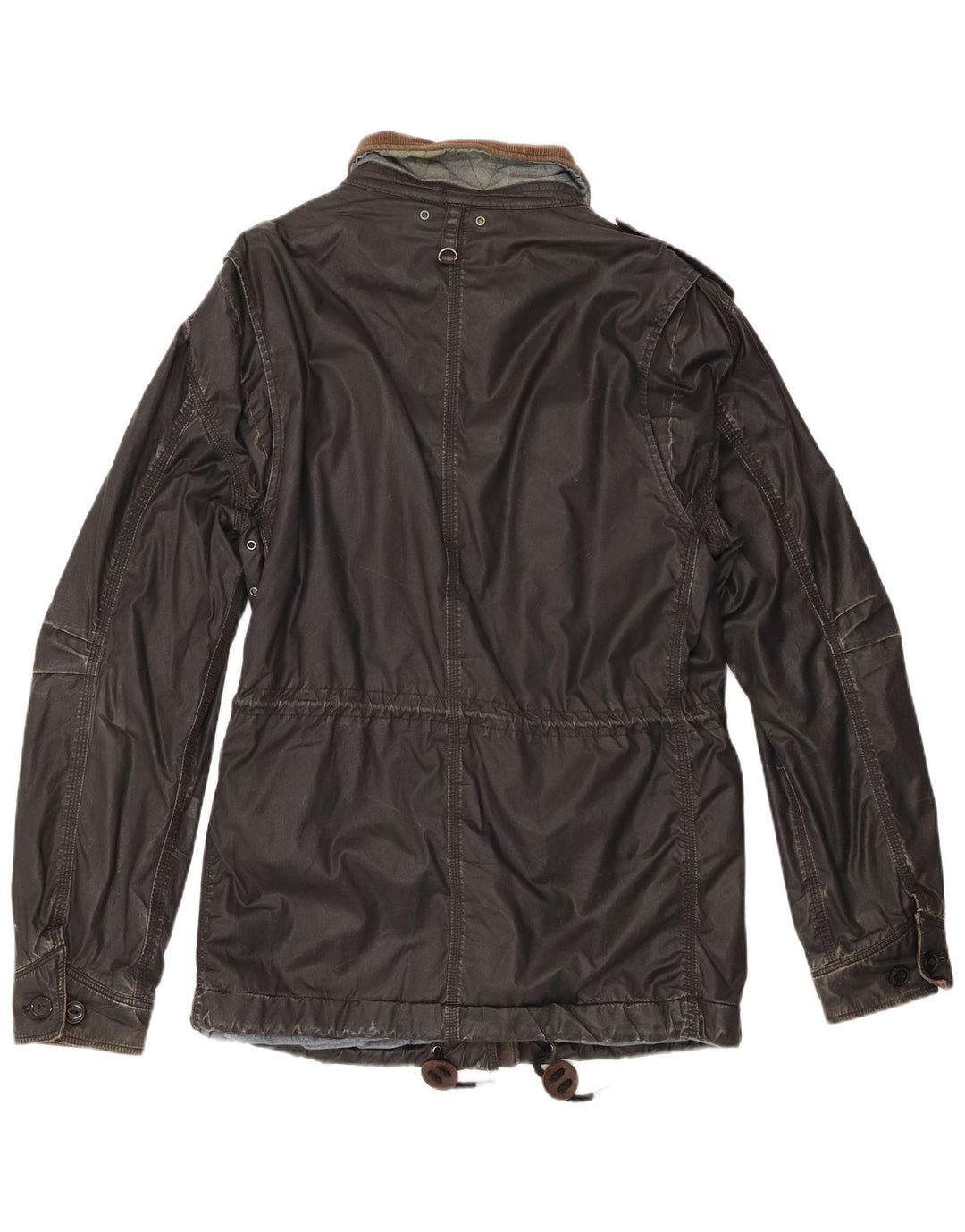 Levi's Herre Military Jacket UK 40 Stor Sort Bomuld