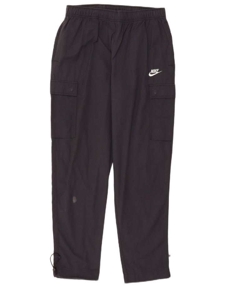 Calça de treino cargo masculina Nike médio azul marinho algodão