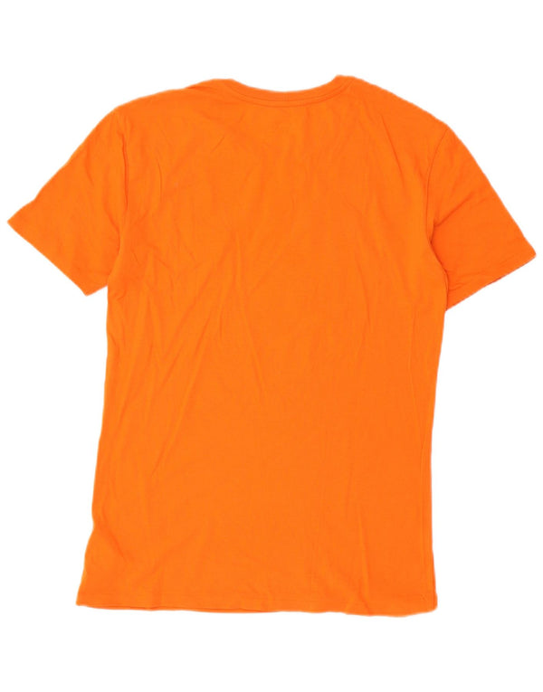 Armani Exchange T-Shirt Graphique Homme Petit Orange Coton