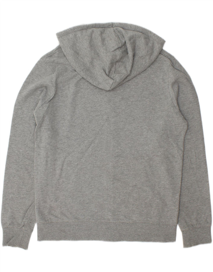 JACK & JONES Mens Zip Hoodie Sweater Medium Grey Vintage Jack & Jones and Second-Hand Jack & Jones from Messina Hembry 