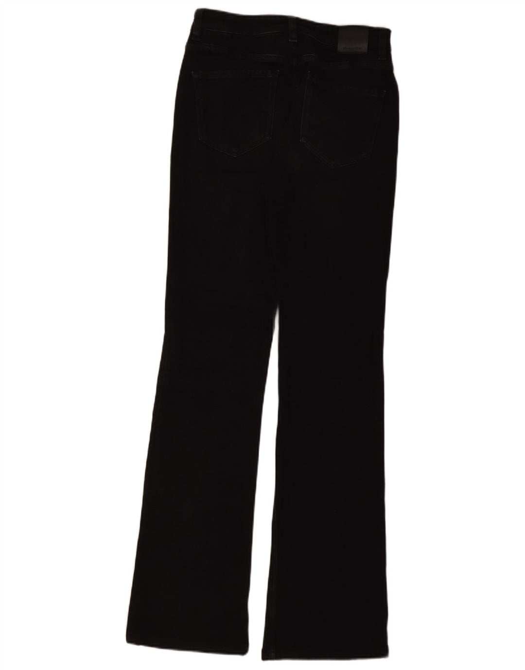 Massimo Dutti Dame Bootcut Jeans EU 38 Small W28 L32 Sort