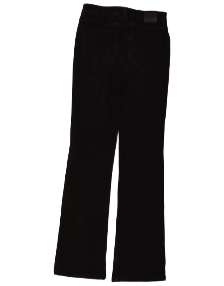 Massimo Dutti Dame Bootcut Jeans EU 38 Small W28 L32 Sort