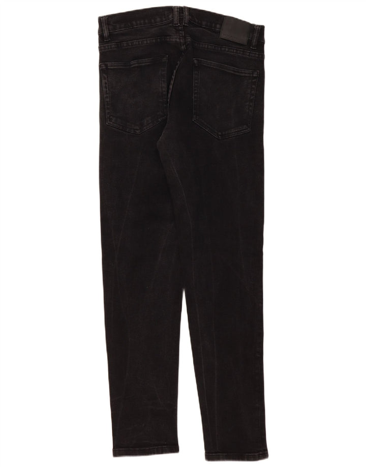 Zara Mens Slim Jeans EU 44 Large W34 L32 Black