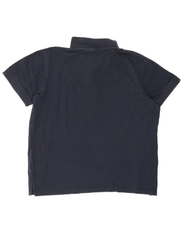 Kappa Polo Homme XL Bleu Marine Coton
