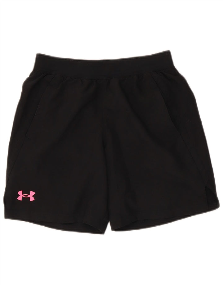 Under Armour piger grafiske sportsshorts 9-10 år medium sort polyester