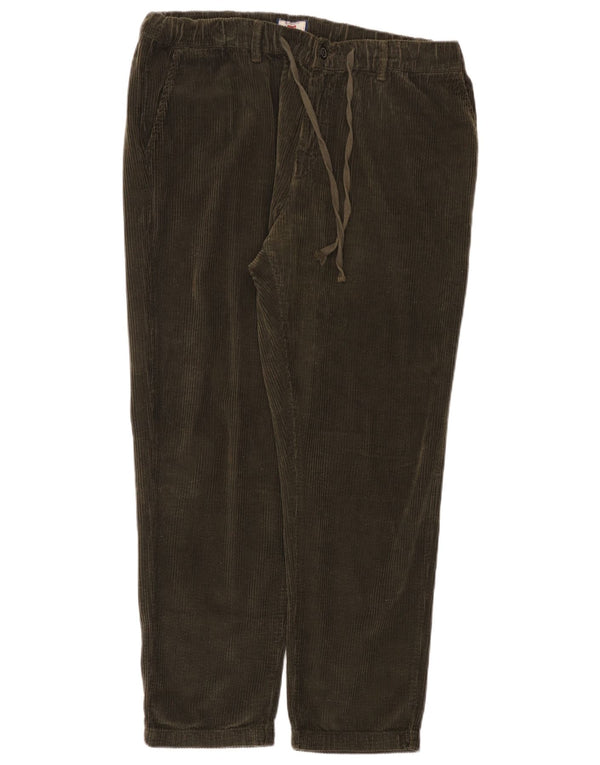 Pantaloni da jogging da uomo Carrera in velluto a coste W38 L29 cotone kaki