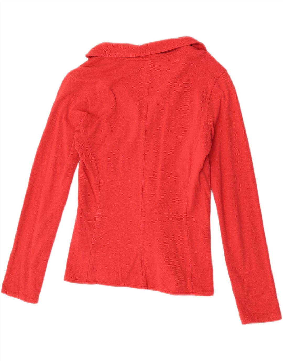 Kappa Womens 3 Button Blazer Jacket UK 10 Small Red Cotton