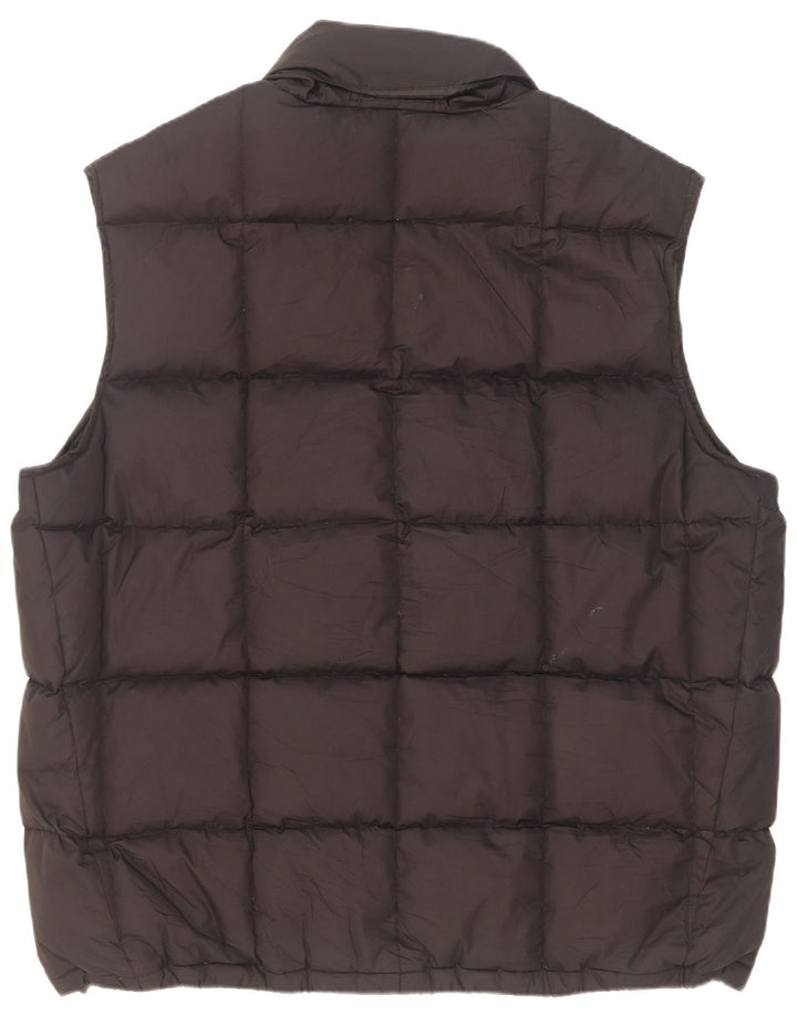 Icepeak Polstret Gilet til mænd EU 58 4XL Sort Polyamid