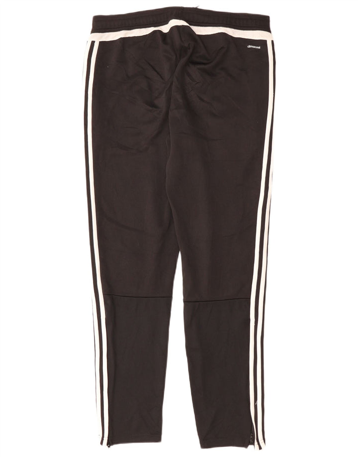 ADIDAS Womens Climacool Tracksuit Trousers UK 16/18 Large Black Polyester
