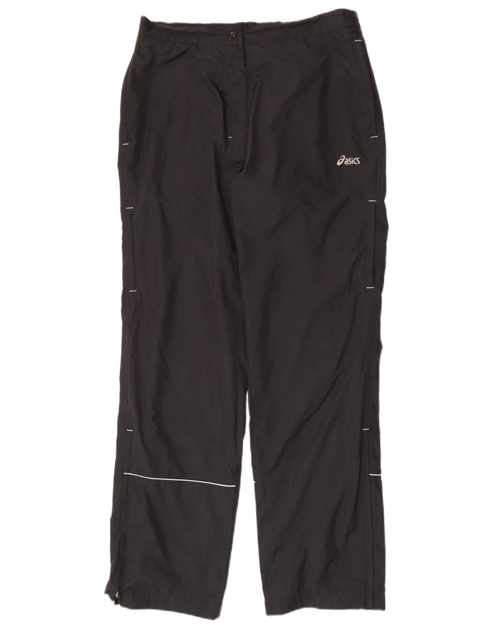 Damskie wodoodporne spodnie Asics UK 14 Średni czarny poliester