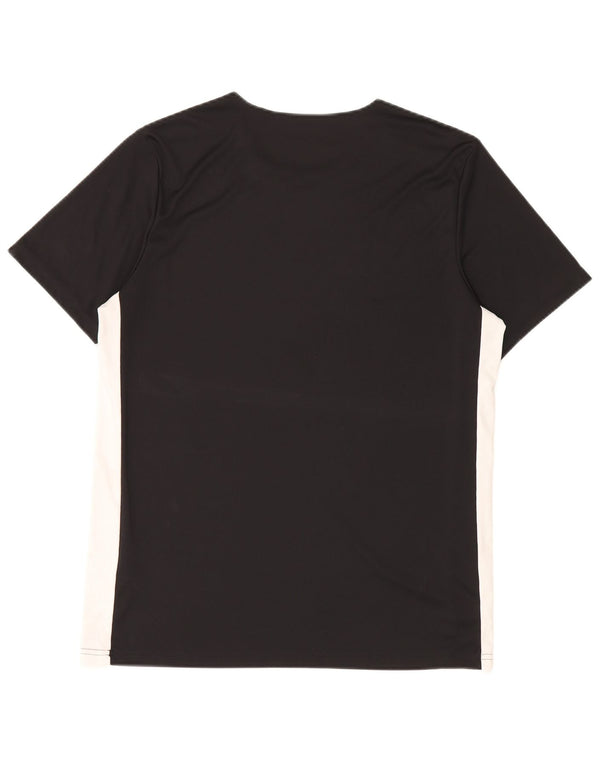 T-shirt Adidas Aeroready da uomo, grande, in poliestere color block nero