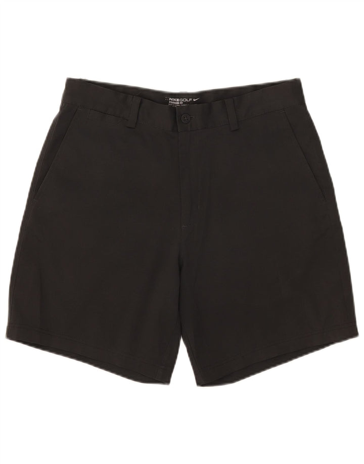 Nike Mens Dri Fit Standard Sport Shorts W30 Medium Black Polyester