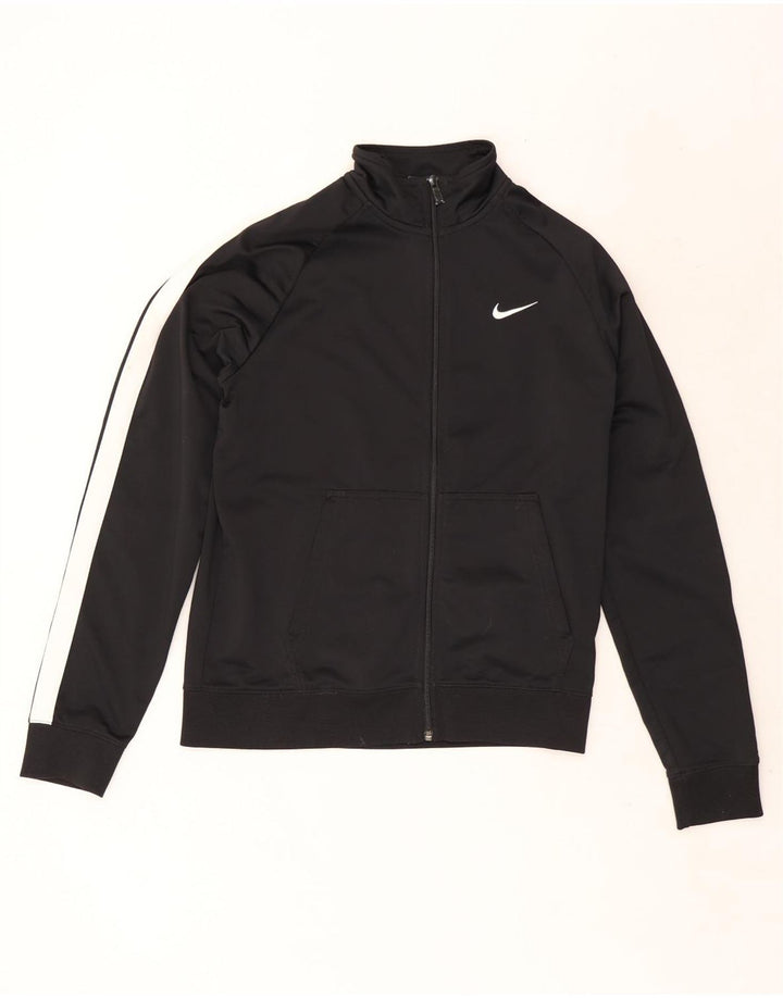 Ανδρική φόρμα Nike Μπουφάν μεσαίου μαύρου χρώματος πολυεστέρας