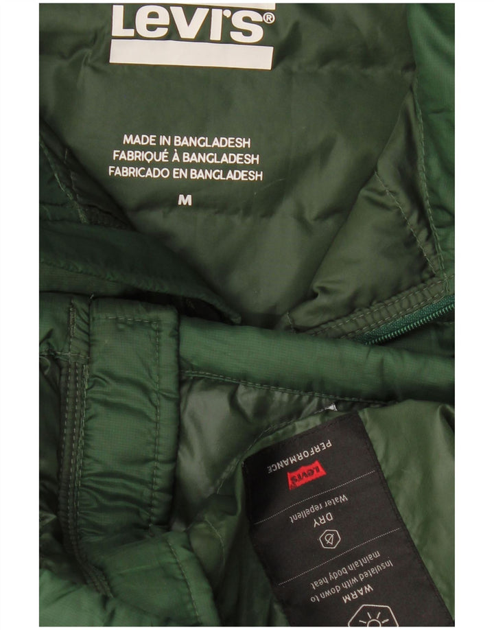 Giacca imbottita da uomo LEVI'S UK 38 verde medio