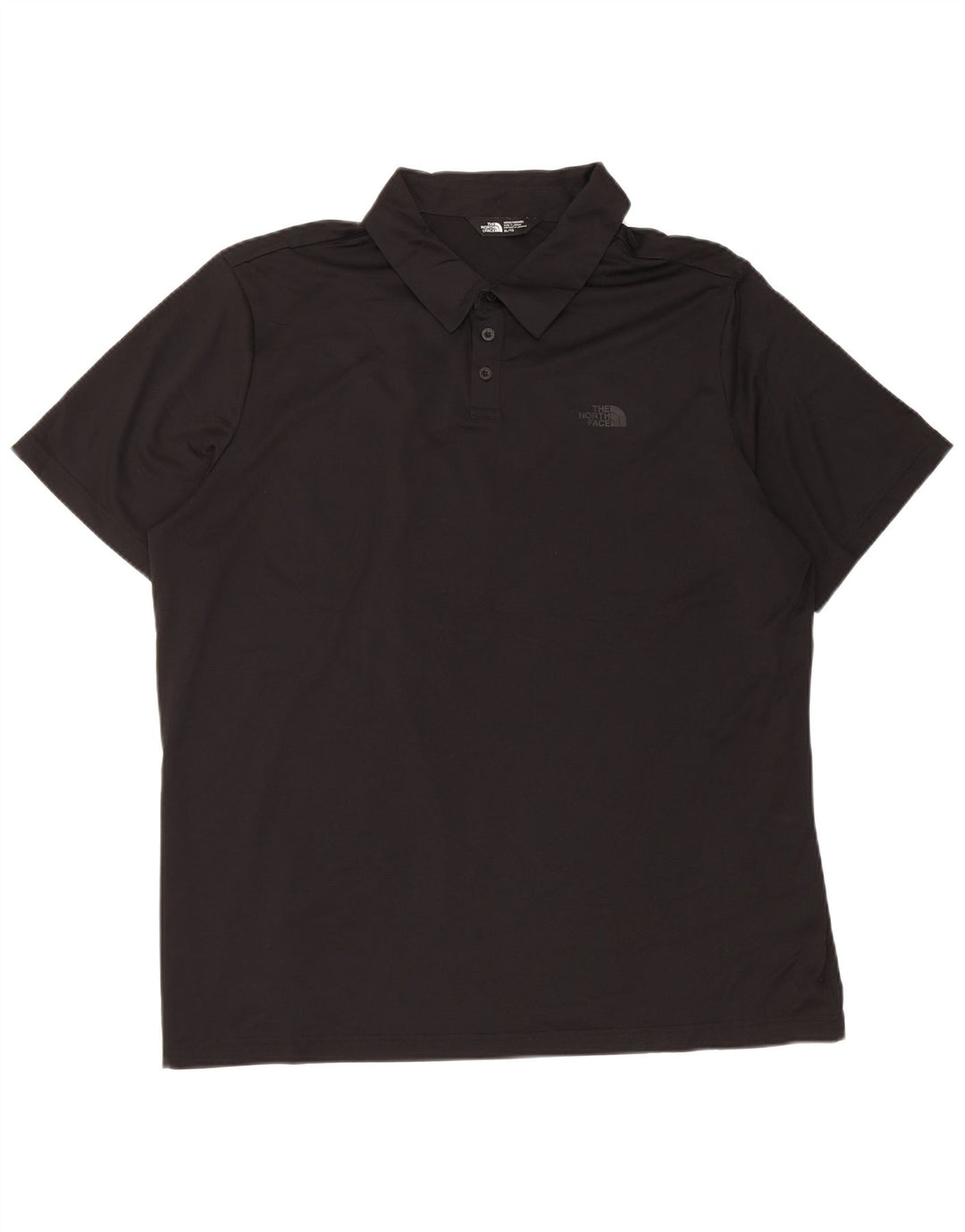 The North Face Mens Polo Shirt XL Black Polyester