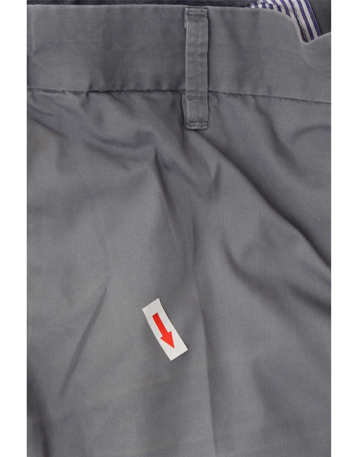Marks & Spencer Mens Regular Fit Chino Trousers W40 L31 Blue Cotton